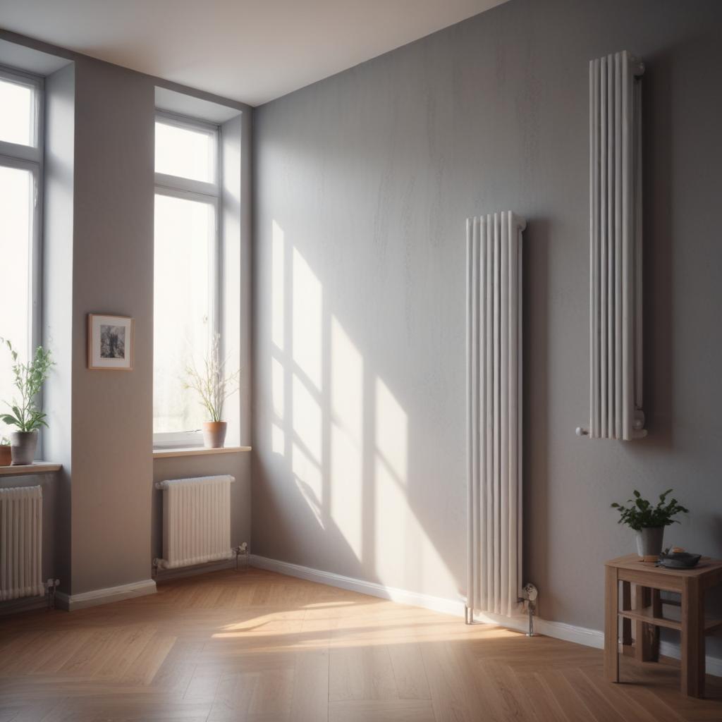 Вертикальные радиаторы отопления: виды, материалы и принципы установки