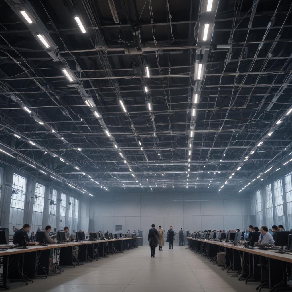 Светильники на тросах с LED: особенности конструкции, монтажа и применения в Казахстане и России